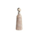 Vase DKD Home Decor Crystal Pink Aluminium Light brown (14 x 14 x 44 cm) - Декорация и Осветление<<<Дом