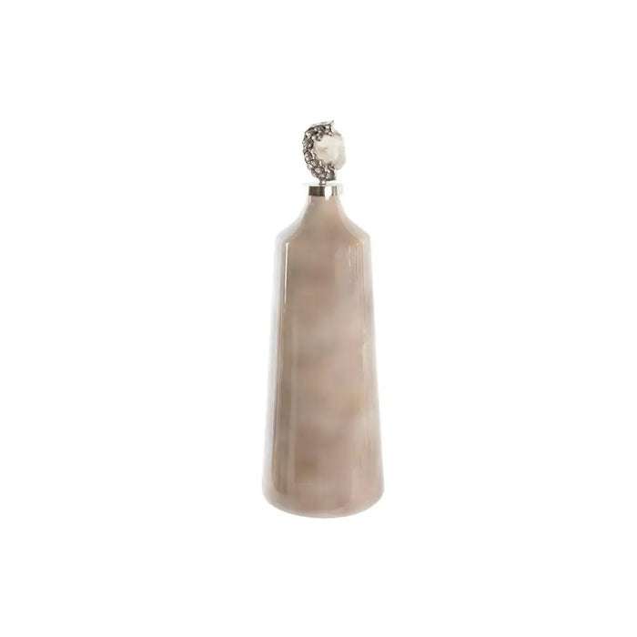 Vase DKD Home Decor Crystal Pink Stone (19 x 19 x 59 cm) - Декорация и Осветление<<<Дом Градина<<<BigBuy&&&Украса за