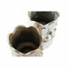 Vase DKD Home Decor Golden Face Champagne Silver Aluminium Modern 12 x 12 x 17 cm (2 Units) - Декорация и