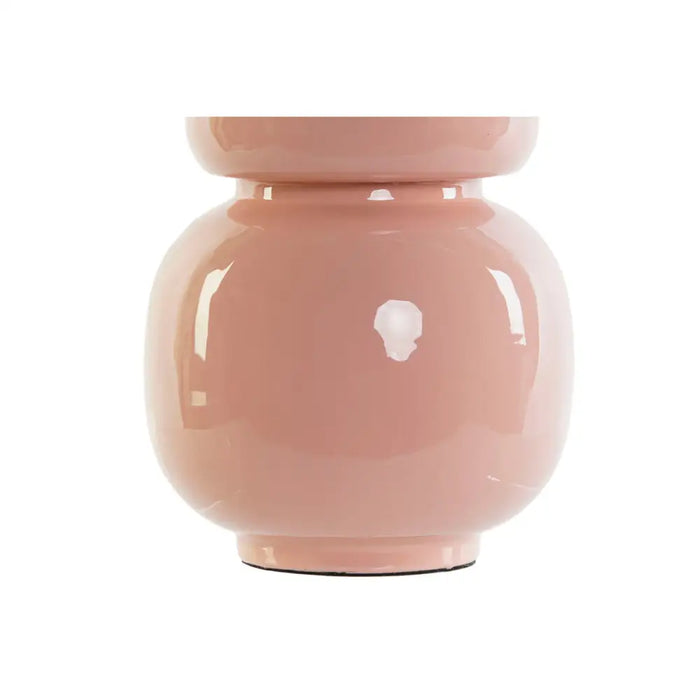 Vase DKD Home Decor Green Golden Coral Iron Lacquered 18 x 18 x 31 cm (2 Units) - Декорация и Осветление<<<Дом