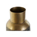 Vase DKD Home Decor Grey Golden Dark grey Metal Modern 25 x 25 x 56,5 cm - Декорация и Осветление<<<Дом