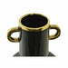 Vase DKD Home Decor Porcelain Black Golden Bicoloured Modern 15 x 15 x 29 cm - Декорация и Осветление<<<Дом