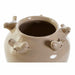 Vase DKD Home Decor Porcelain Grey Beige Birds Shabby Chic (15 x 15 x 13,5 cm) (2 Units) - Декорация и Осветление<<<Дом