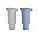 Vase DKD Home Decor Porcelain Grey Blue (16 x 11 x 30 cm) (2 Units) - Декорация и Осветление<<<Дом