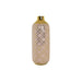 Vase DKD Home Decor Porcelain Pink Golden Oriental (15 x 15 x 41,5 cm) - Декорация и Осветление<<<Дом