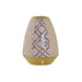 Vase DKD Home Decor Porcelain Pink Golden Oriental (18 x 18 x 24 cm) - Декорация и Осветление<<<Дом