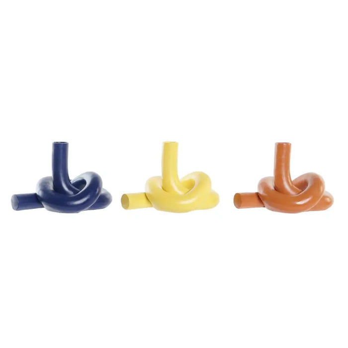 Vase DKD Home Decor Resin (20,5 x 16 x 15 cm) (3 Units) - Декорация и Осветление<<<Дом Градина<<<BigBuy&&&Украса за