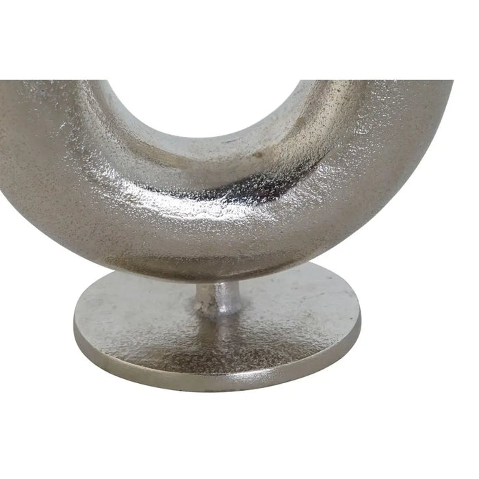 Vase DKD Home Decor Silver Aluminium 19 x 11 x 17 cm - Декорация и Осветление<<<Дом Градина<<<BigBuy&&&Украса за