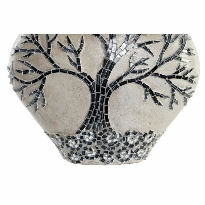 Vase DKD Home Decor Tree Crystal Black Beige Terracotta (30 x 15 x 33,5 cm) - Декорация и Осветление<<<Дом