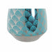 Vase DKD Home Decor Turquoise Porcelain Oriental (18 x 18 x 24 cm) - Декорация и Осветление<<<Дом
