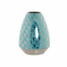 Vase DKD Home Decor Turquoise Porcelain Oriental (18 x 18 x 24 cm) - Декорация и Осветление<<<Дом