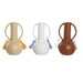 Vase DKD Home Decor White Beige Terracotta Dolomite Fringe 14 x 14 x 25,6 cm (3 Units) - Декорация и Осветление<<<Дом