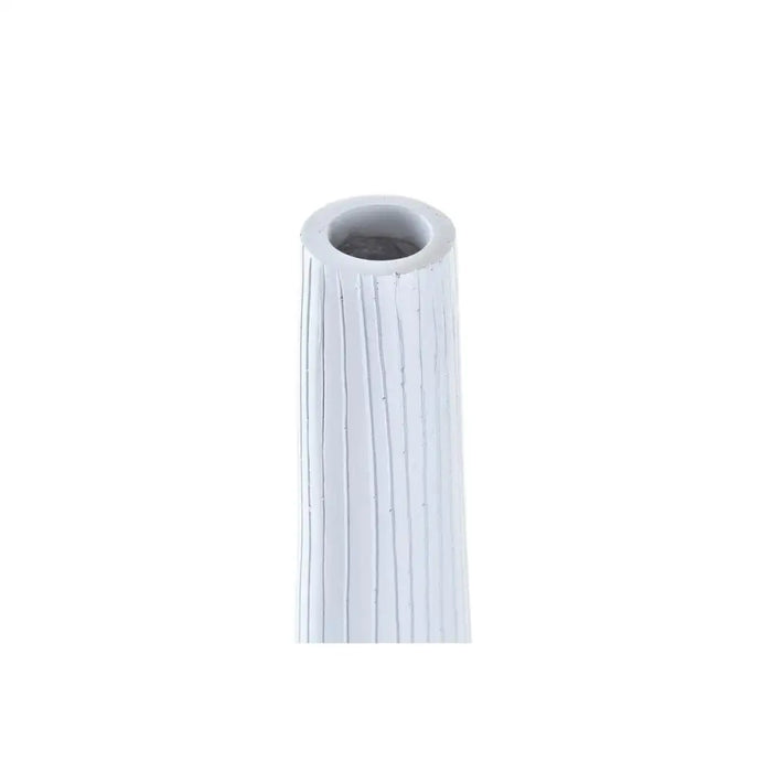 Vase DKD Home Decor White Resin Modern (19 x 19 x 60 cm) - Декорация и Осветление<<<Дом Градина<<<BigBuy&&&Украса за