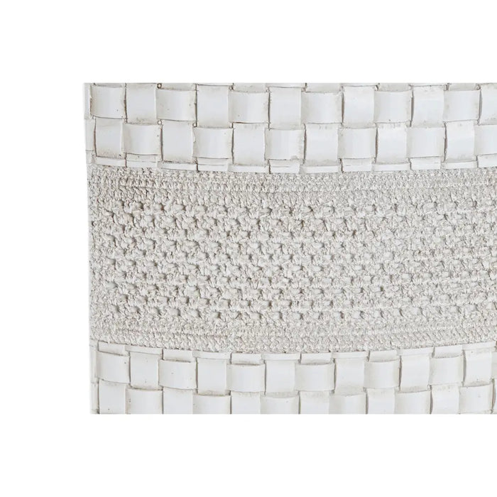 Vase DKD Home Decor White Resin Modern (30 x 10 x 45 cm) - Декорация и Осветление<<<Дом Градина<<<BigBuy&&&Украса за