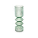 Vase Gift Decor Green Crystal Stripes 8 x 23 x 8 cm (8 Units) - Декорация и Осветление<<<Дом Градина<<<BigBuy&&&Украса
