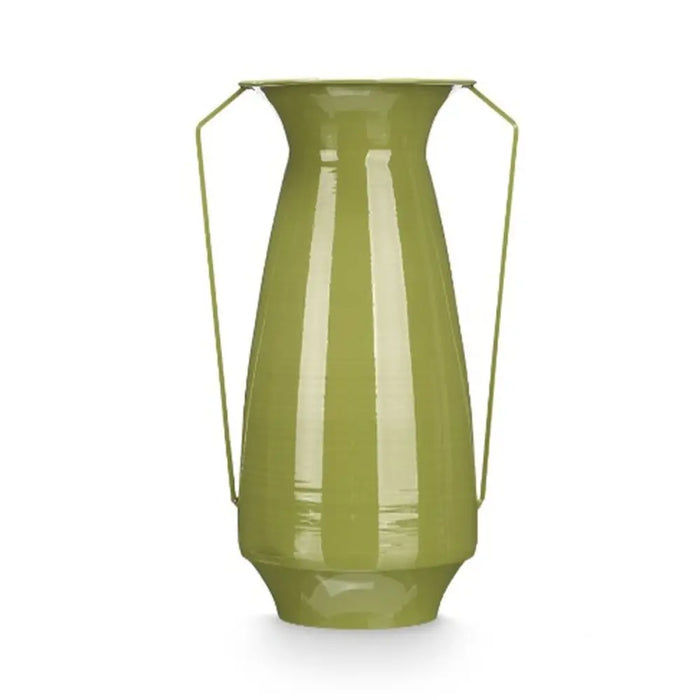 Vase Gift Decor Green Iron Conical 25,5 x 41,5 x 18,5 cm (4 Units) - Декорация и Осветление<<<Дом