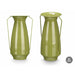 Vase Gift Decor Green Iron Conical 25,5 x 41,5 x 18,5 cm (4 Units) - Декорация и Осветление<<<Дом