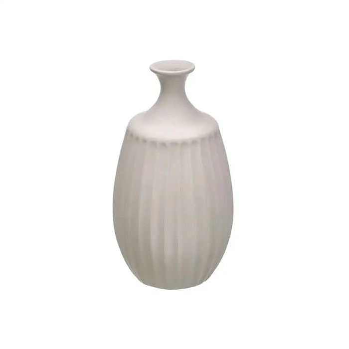 Vase Gift Decor Grey Ceramic 27 x 48 x 27 cm - Декорация и Осветление<<<Дом Градина<<<BigBuy&&&Украса за средата на