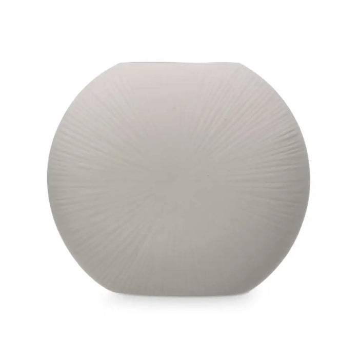 Vase Gift Decor Grey Ceramic Circular 29 x 26 x 11 cm (4 Units) - Декорация и Осветление<<<Дом