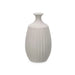 Vase Gift Decor Grey Ceramic Stripes 21 x 39 x 21 cm (2 Units) - Декорация и Осветление<<<Дом Градина<<<BigBuy&&&Украса
