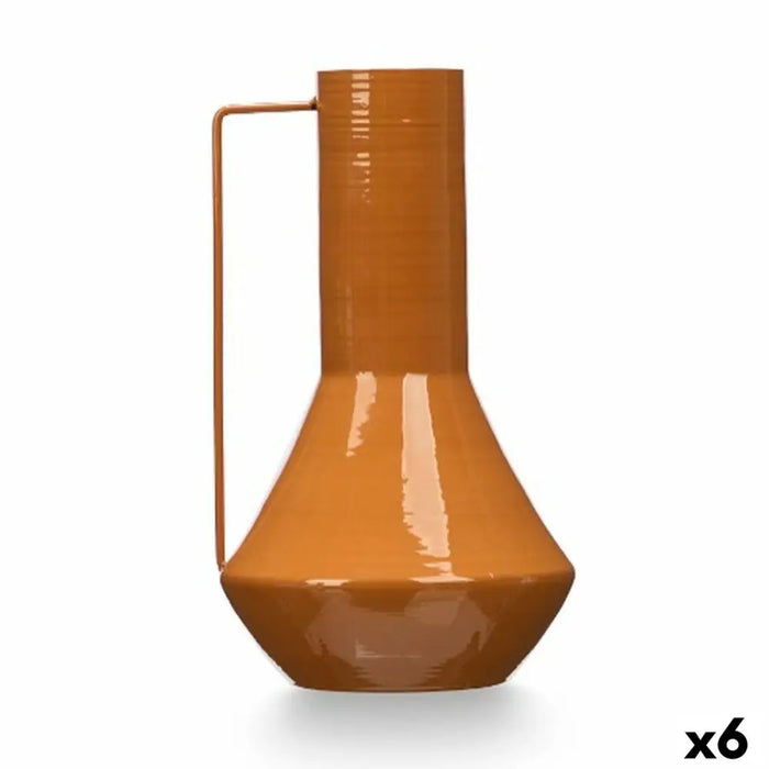 Vase Gift Decor Tile Iron Conical 17 x 29 x 7 cm (6 Units) - Декорация и Осветление<<<Дом Градина<<<BigBuy&&&Украса за