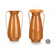 Vase Gift Decor Tile Iron Conical 25,5 x 41,5 x 18,5 cm (4 Units) - Декорация и Осветление<<<Дом