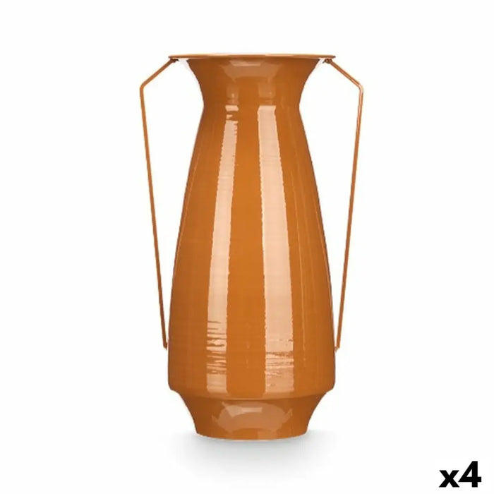 Vase Gift Decor Tile Iron Conical 25,5 x 41,5 x 18,5 cm (4 Units) - Декорация и Осветление<<<Дом