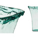 Vase Gift Decor Transparent Crystal Recycled glass 27 x 34,5 x 14 cm (2 Units) - Декорация и Осветление<<<Дом