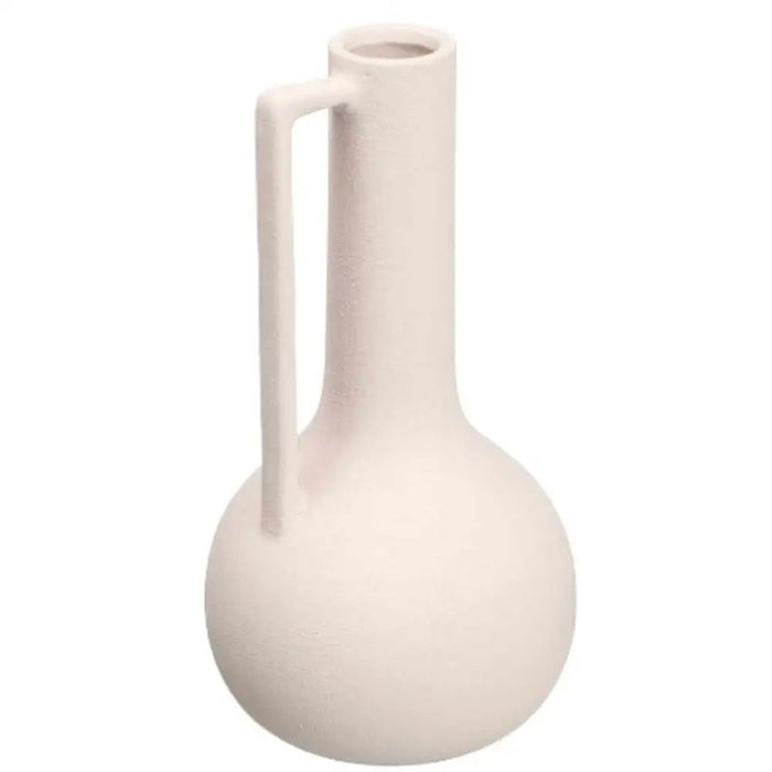 Vase Gift Decor White Ceramic 18 x 34,5 x 18 cm - Декорация и Осветление<<<Дом Градина<<<BigBuy&&&Украса за средата на