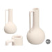 Vase Gift Decor White Ceramic 18 x 34,5 x 18 cm - Декорация и Осветление<<<Дом Градина<<<BigBuy&&&Украса за средата на