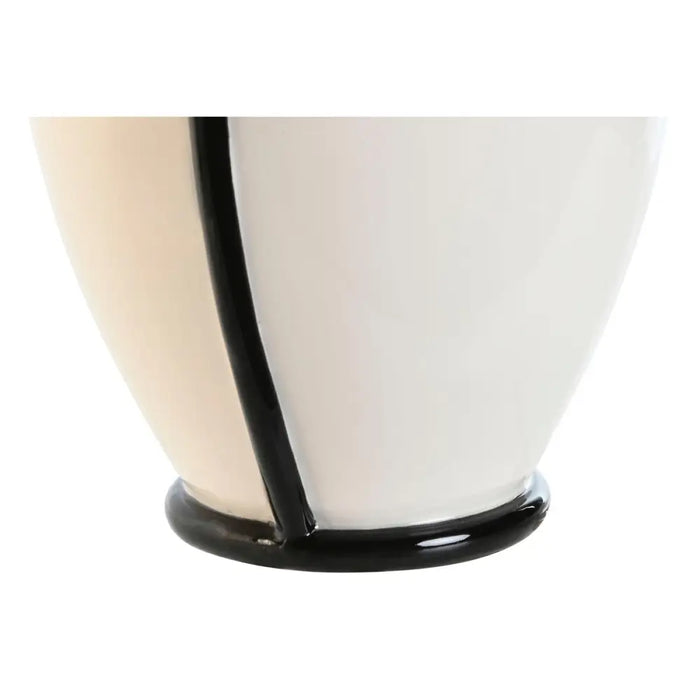 Vase Home ESPRIT Bicoloured Ceramic Modern 16 x 15 x 26 cm - Декорация и Осветление<<<Дом Градина<<<BigBuy&&&Украса за