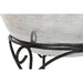Vase Home ESPRIT Black Silver Aluminium 45 x 45 x 95 cm - Декорация и Осветление<<<Дом Градина<<<BigBuy&&&Украса за