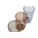 Vase Home ESPRIT Blue Green Amber Crystal Modern 12,5 x 12,5 x 20 cm (3 Units) - Декорация и Осветление<<<Дом