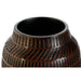 Vase Home ESPRIT Brown Black Resin Colonial 19 x 19 x 21 cm - Декорация и Осветление<<<Дом Градина<<<BigBuy&&&Украса за