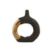 Vase Home ESPRIT Brown Golden Stoneware Modern 29 x 9 x 33 cm - Декорация и Осветление<<<Дом Градина<<<BigBuy&&&Украса