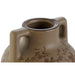 Vase Home ESPRIT Brown Green Stoneware Leaf of a plant 17 x 17 x 22 cm - Декорация и Осветление<<<Дом