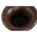 Vase Home ESPRIT Brown Iron 41 x 41 x 36 cm - Декорация и Осветление<<<Дом Градина<<<BigBuy&&&Украса за средата на