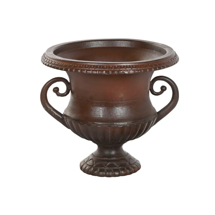 Vase Home ESPRIT Brown Iron 41 x 41 x 36 cm - Декорация и Осветление<<<Дом Градина<<<BigBuy&&&Украса за средата на