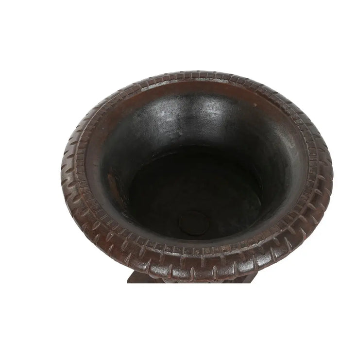 Vase Home ESPRIT Brown Iron 45 x 45 x 40 cm - Декорация и Осветление<<<Дом Градина<<<BigBuy&&&Украса за средата на