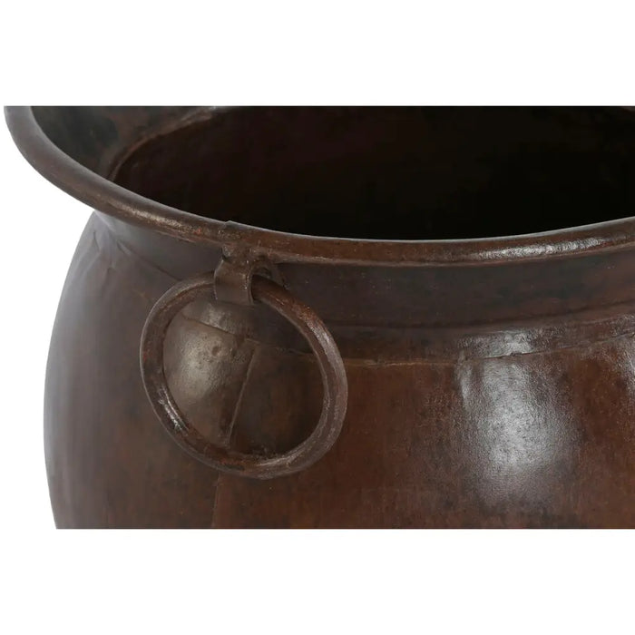 Vase Home ESPRIT Brown Iron 46 x 46 x 44 cm - Декорация и Осветление<<<Дом Градина<<<BigBuy&&&Украса за средата на