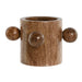 Vase Home ESPRIT Brown Mango wood - Декорация и Осветление<<<Дом Градина<<<BigBuy&&&Украса за средата на масата и