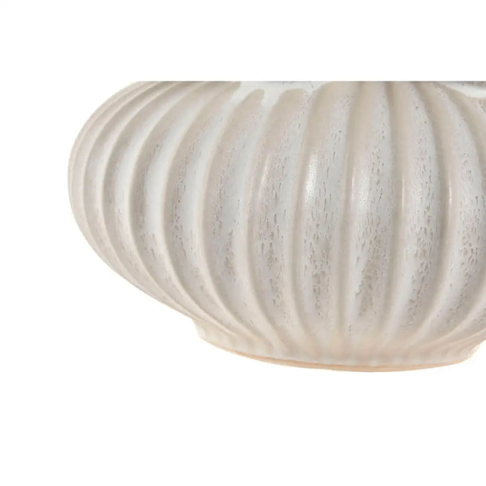 Vase Home ESPRIT Cream Ceramic Mediterranean 28 x 28 x 35 cm - Декорация и Осветление<<<Дом Градина<<<BigBuy&&&Украса