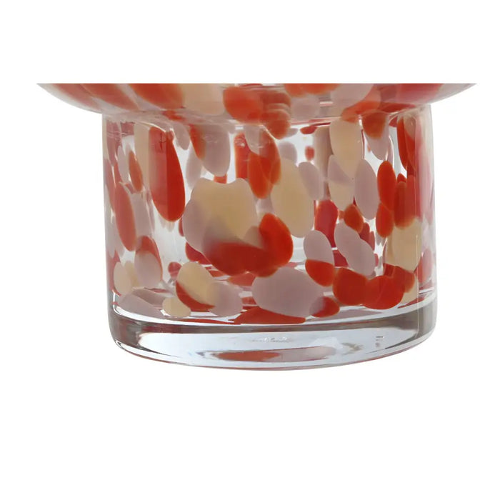 Vase Home ESPRIT Cream Terracotta Crystal Modern 15 x 15 x 21 cm - Декорация и Осветление<<<Дом