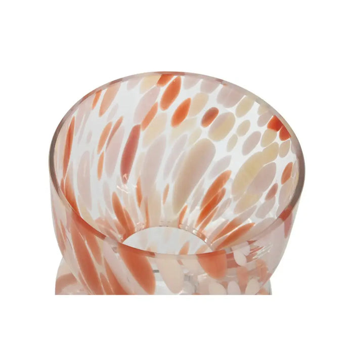 Vase Home ESPRIT Cream Terracotta Crystal Modern 16 x 16 x 24 cm - Декорация и Осветление<<<Дом