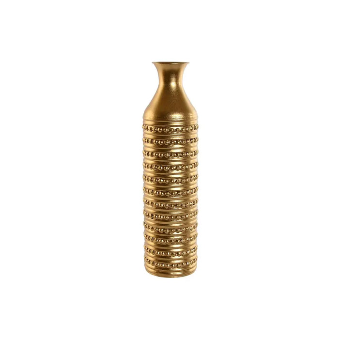 Vase Home ESPRIT Golden Metal Modern 13 X 13 X 51,5 cm - Декорация и Осветление<<<Дом Градина<<<BigBuy&&&Украса за
