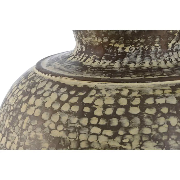 Vase Home ESPRIT Green Aluminium 42 x 42 x 45 cm - Декорация и Осветление<<<Дом Градина<<<BigBuy&&&Украса за средата на