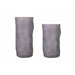 Vase Home ESPRIT Grey Crystal Modern 13 x 13 x 21 cm - Декорация и Осветление<<<Дом Градина<<<BigBuy&&&Украса за