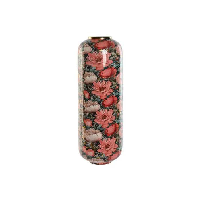 Vase Home ESPRIT Multicolour Pink Metal 25 x 25 x 69,3 cm - Декорация и Осветление<<<Дом Градина<<<BigBuy&&&Украса за