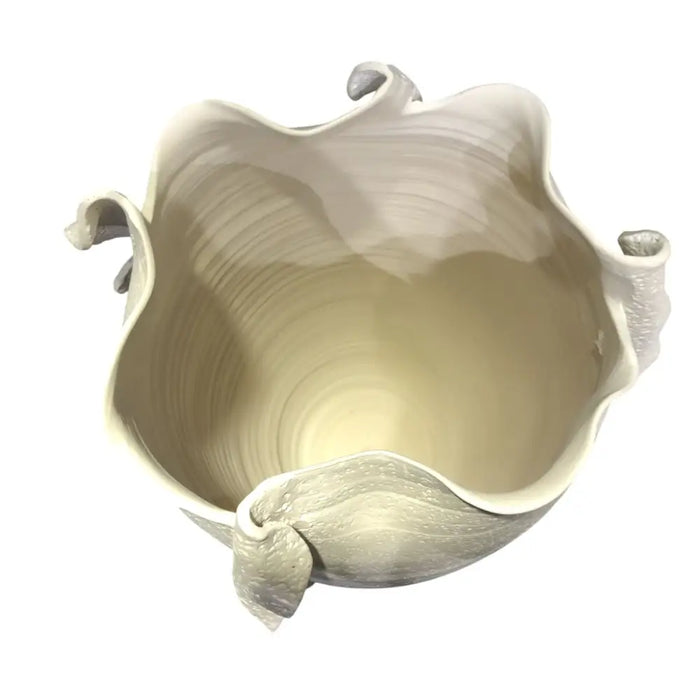 Vase Home ESPRIT White Ceramic Traditional style Modern - Декорация и Осветление<<<Дом Градина<<<BigBuy&&&Украса за