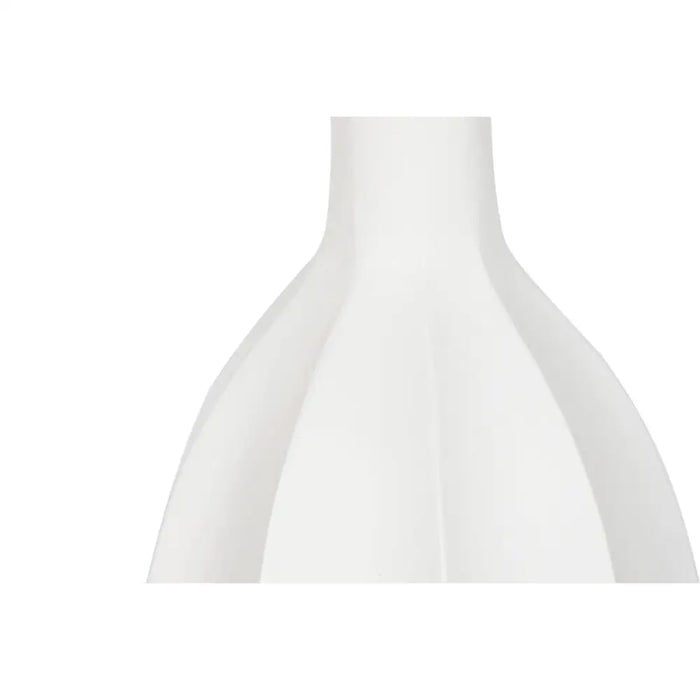 Vase Home ESPRIT White Fibreglass 30 x 30 x 80 cm - Декорация и Осветление<<<Дом Градина<<<BigBuy&&&Украса за средата